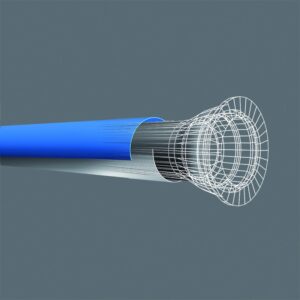 Diagram showing layers of ductile iron pipe